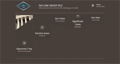 Desktop Screenshot of faylawdc.com
